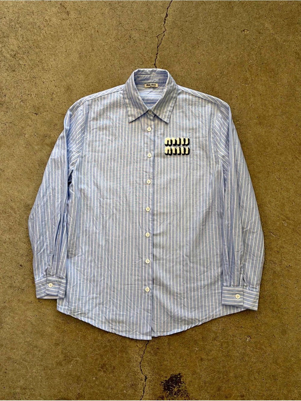 Miu Miu Striped Shirt